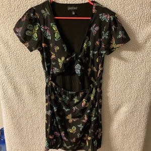 Butterfly Mini Dress